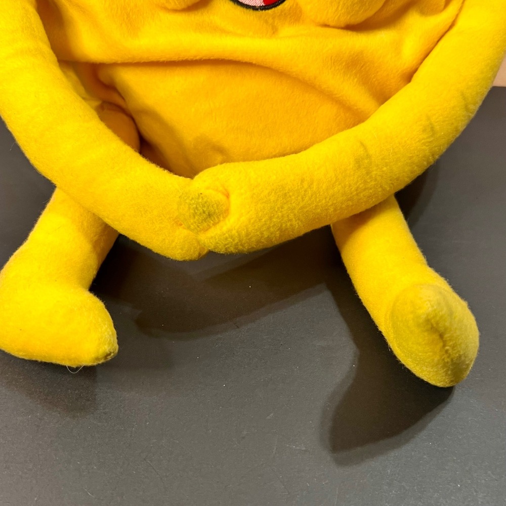 Cartoon Network Adventure Time Jake the Dog Plush Yellow NWT Storage Wear - Picture 3 of 7